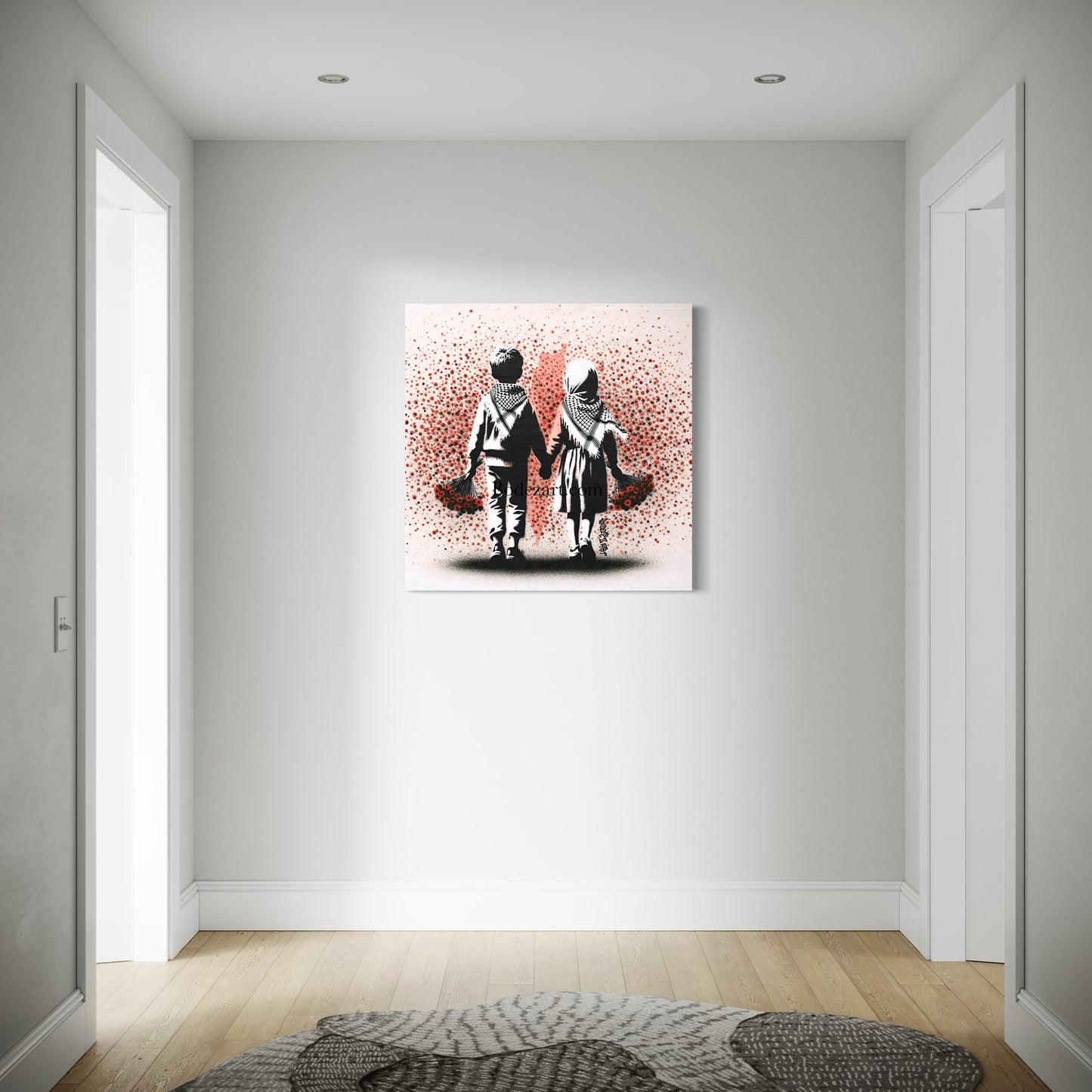 Forever In Our Hearts | Palestine Canvas Art