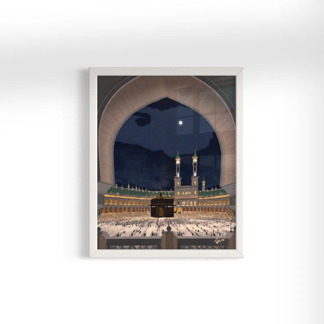 Kaaba With A View | Art Print