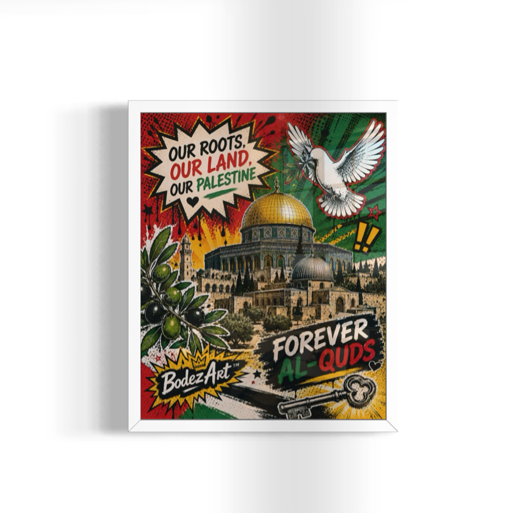 3/3 Forever Al-Quds | 8X10 Framed Pop Art Print