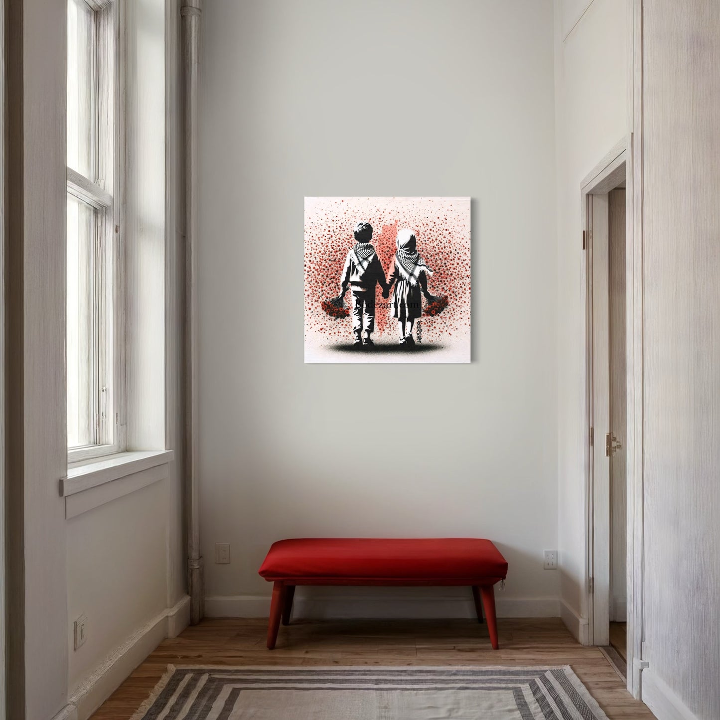 Forever In Our Hearts | Palestine Canvas Art