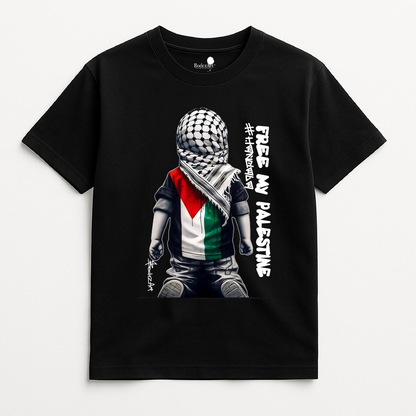 Handala - Free My Palestine | Short Sleeve T-Shirt