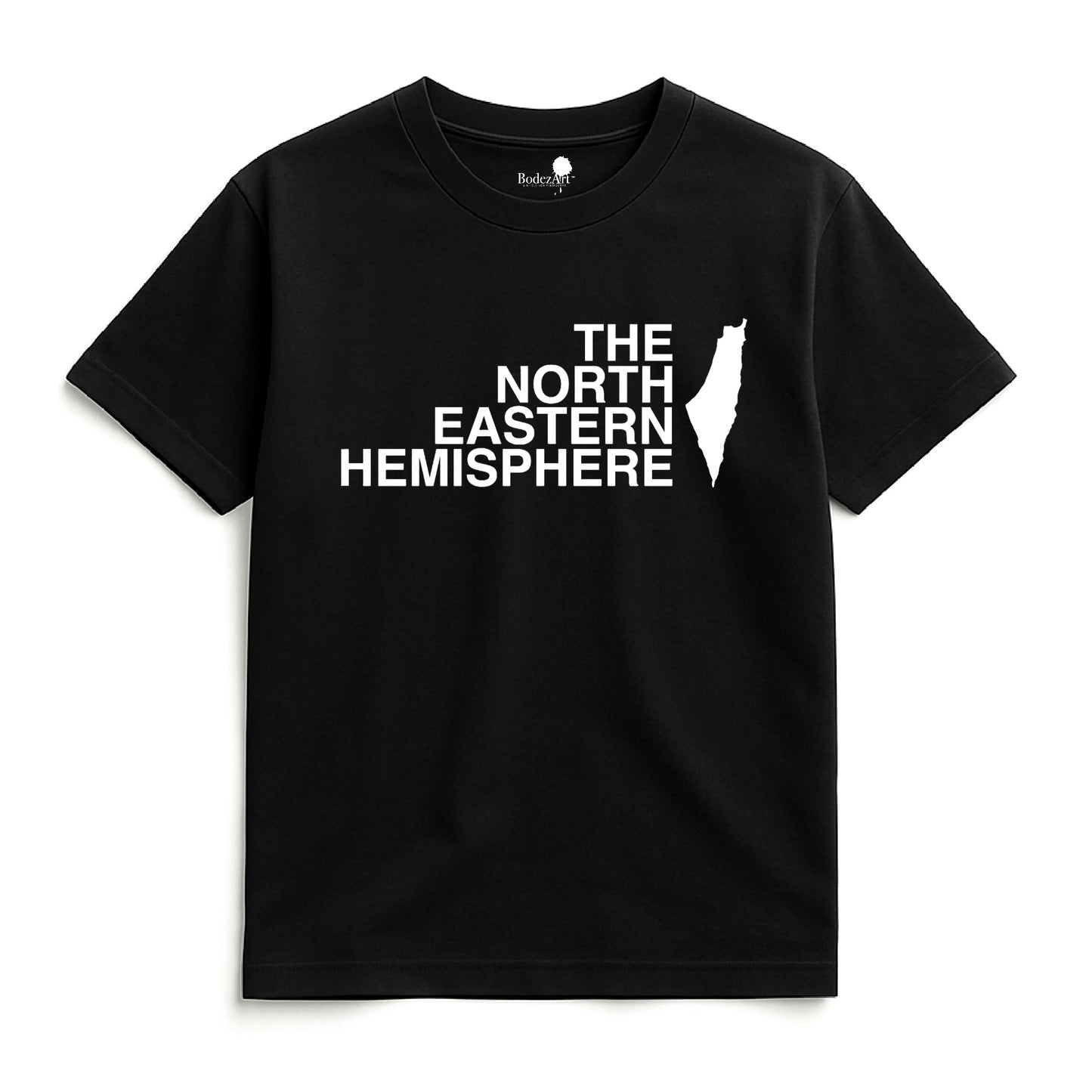 The North Eastern Hemisphere | Large Logo Palestine Kids T.Shirt