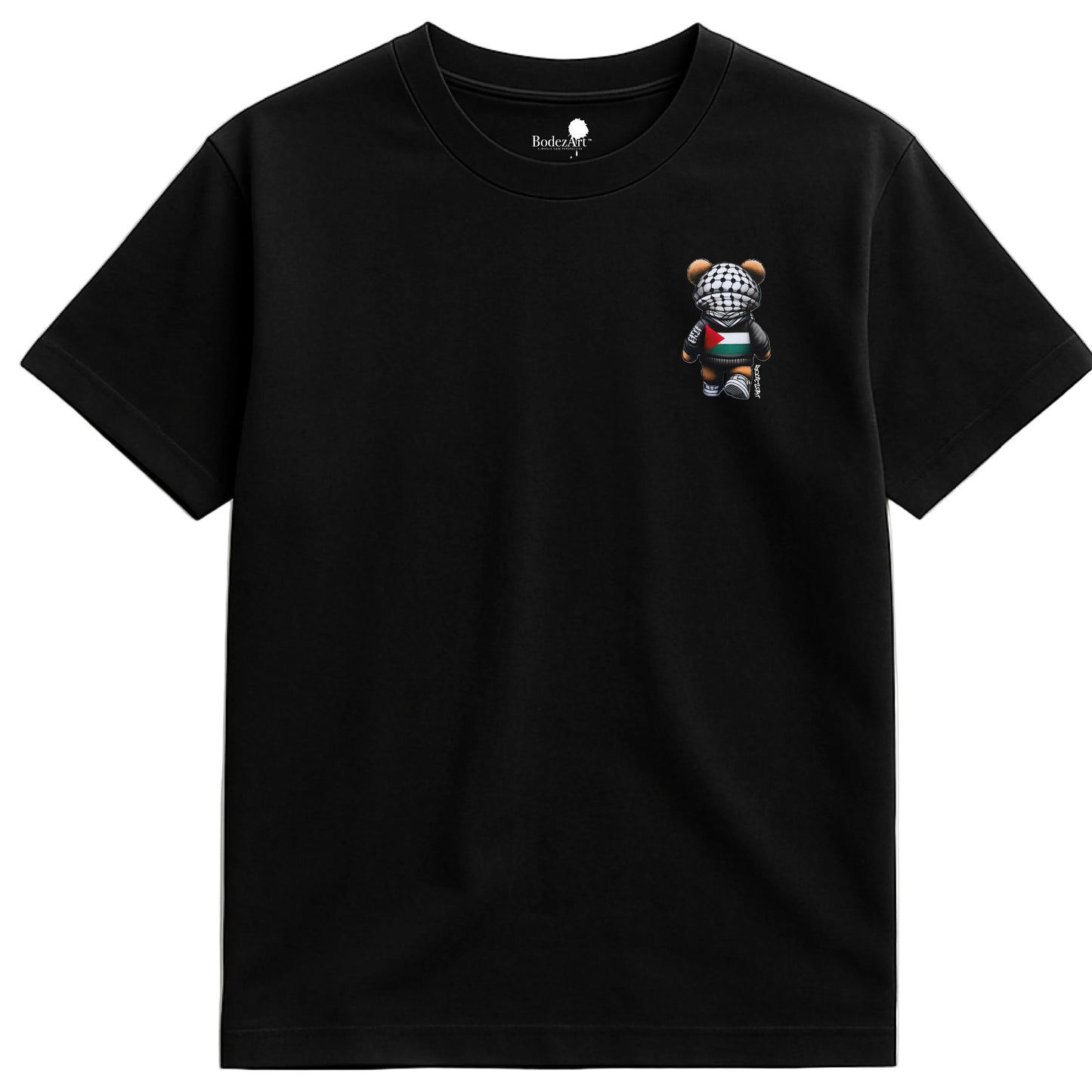 Bear In Solidarity | Palestine Graffiti T-Shirt