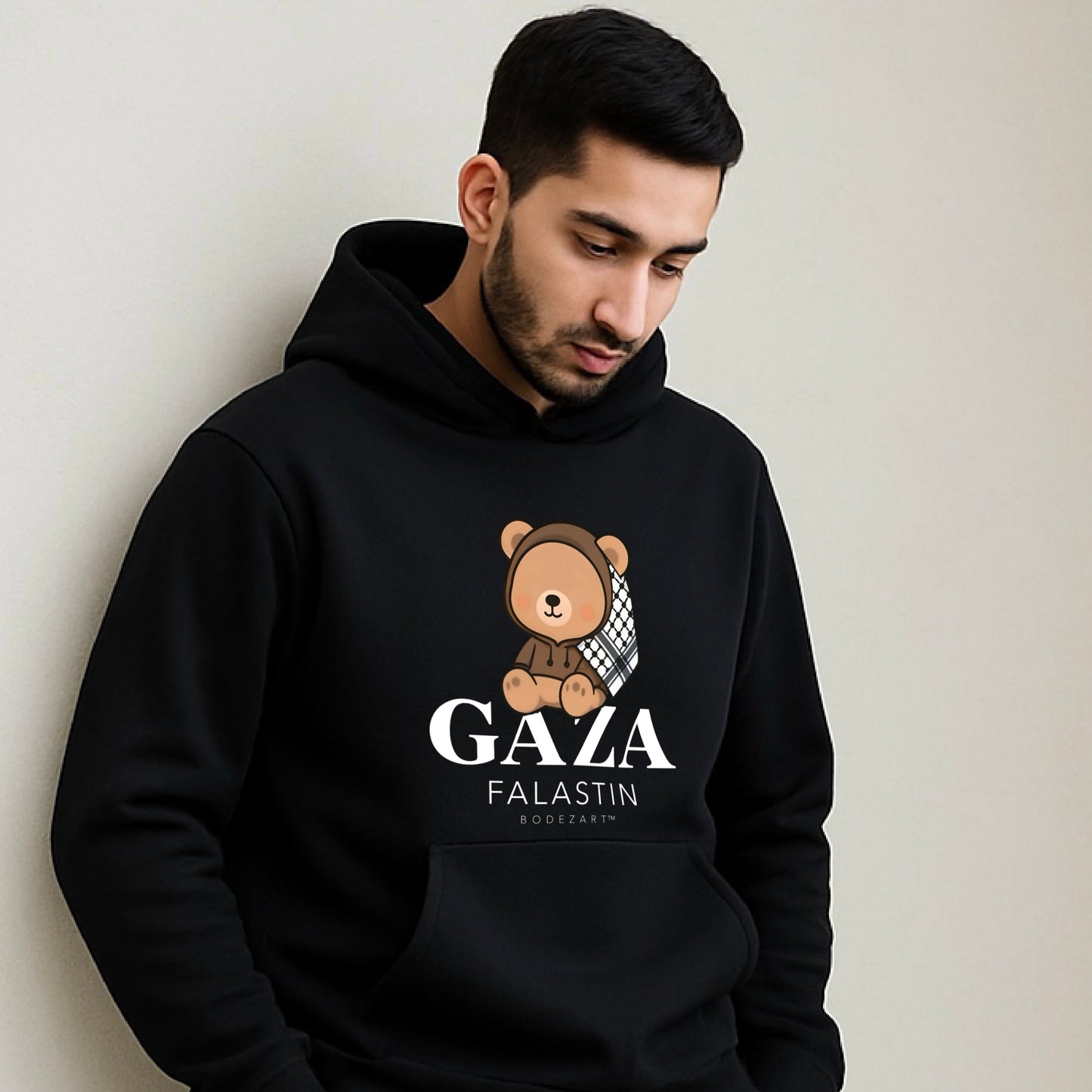Gaza Bear | Palestine Solidarity Hoodie