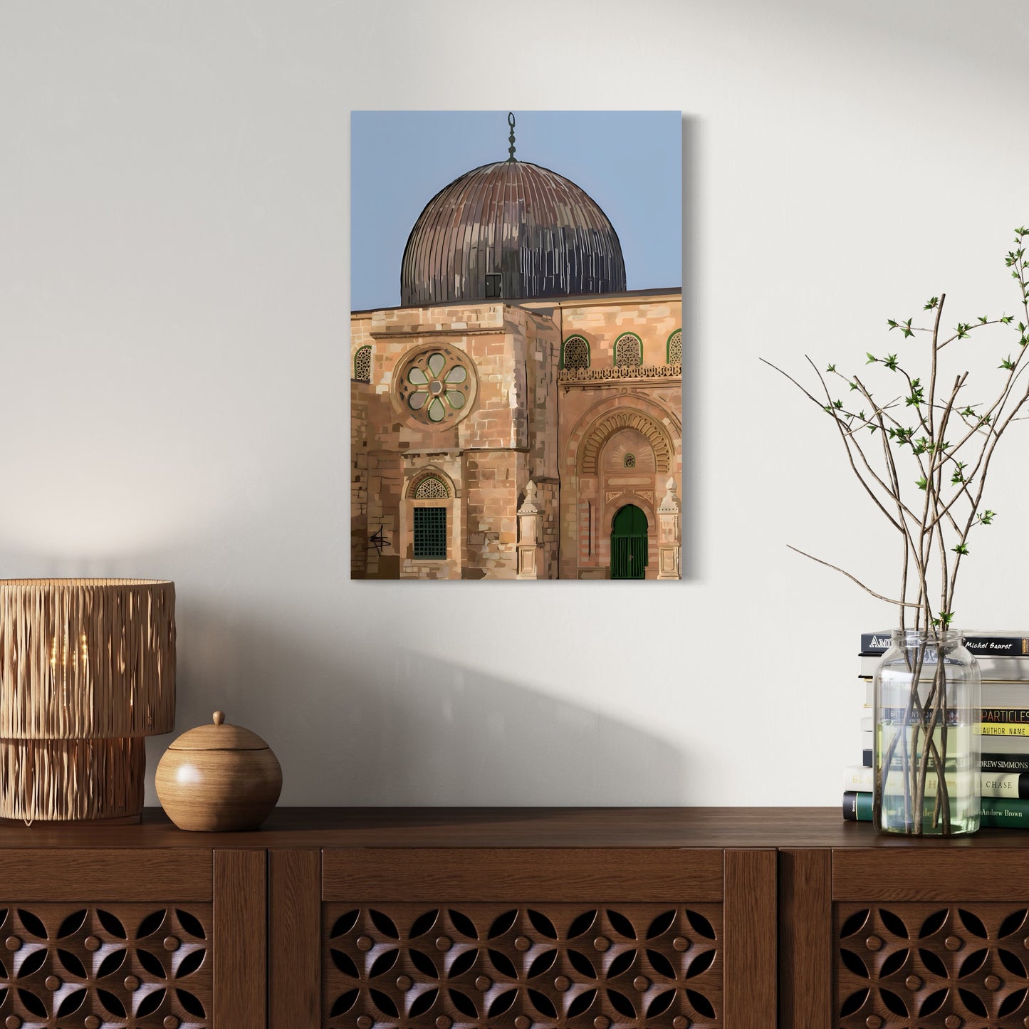 Al Aqsa | Qibli Mosque - Palestine Wall Art Canvas Print