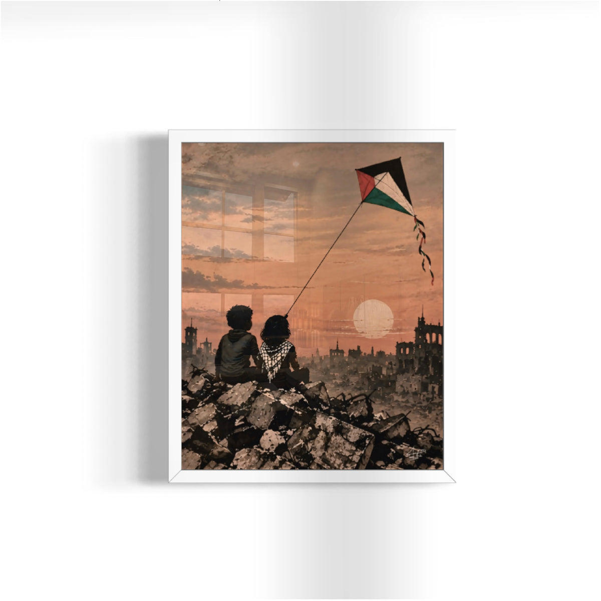 Still We Rise | 8x10 Palestine Solidarity Art Print