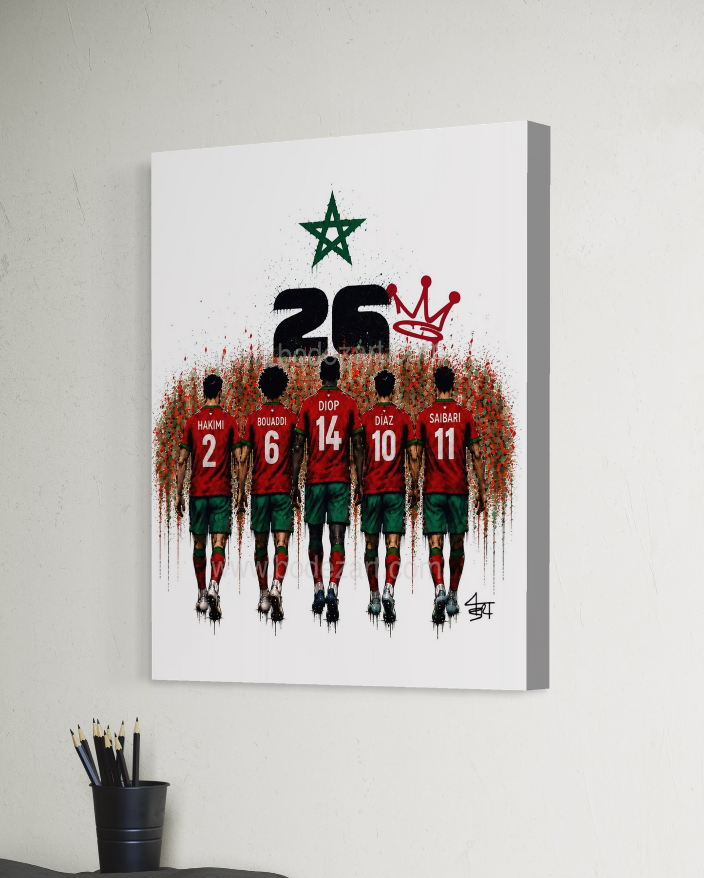 The Atlas Lions | Canvas Print