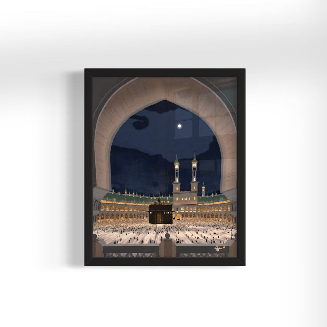 Kaaba With A View | Art Print