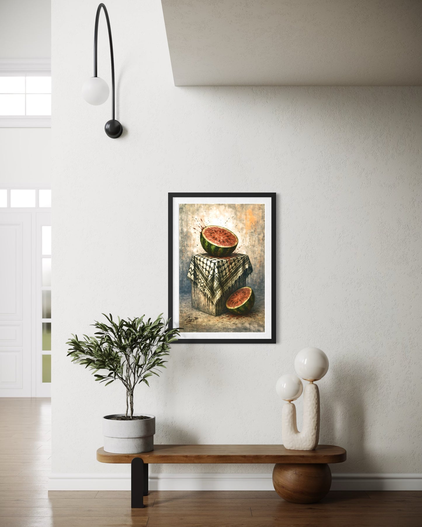 Resilience Is Still Life | Palestine Graffiti Poster Print