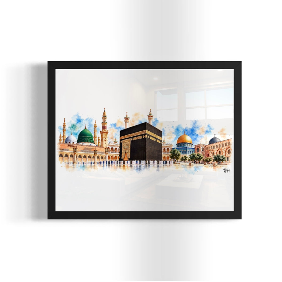 Sacred Horizons | 8x10 Islamic Watercolour Art Print