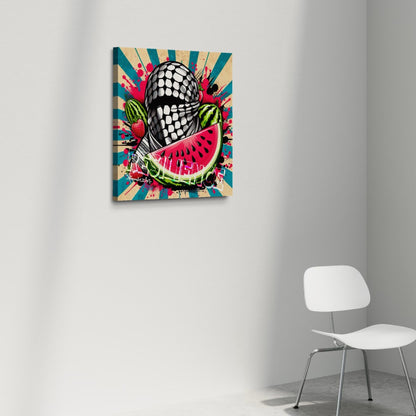 Colours of Resilience | Pop Art Canvas Print