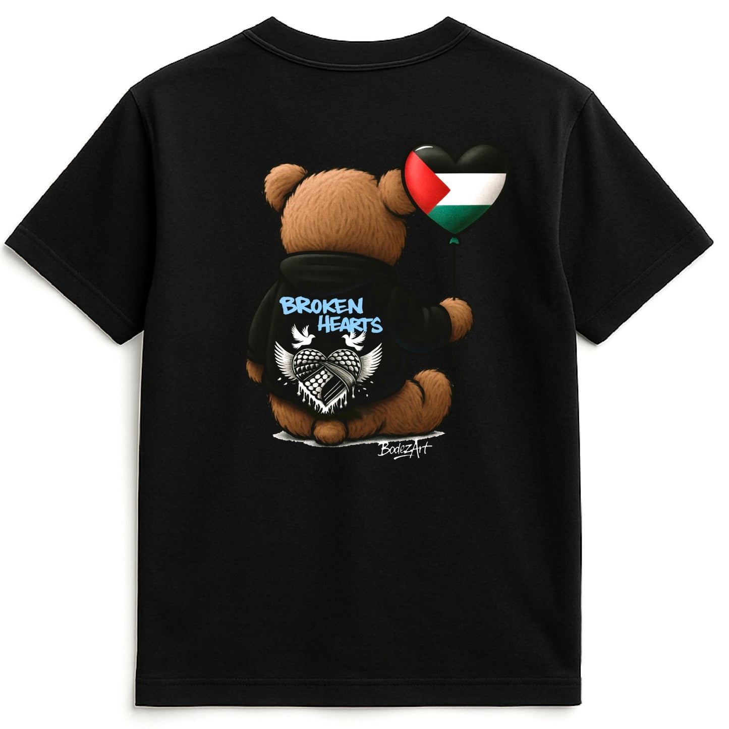 Broken Hearts Bear | Palestine T-Shirt