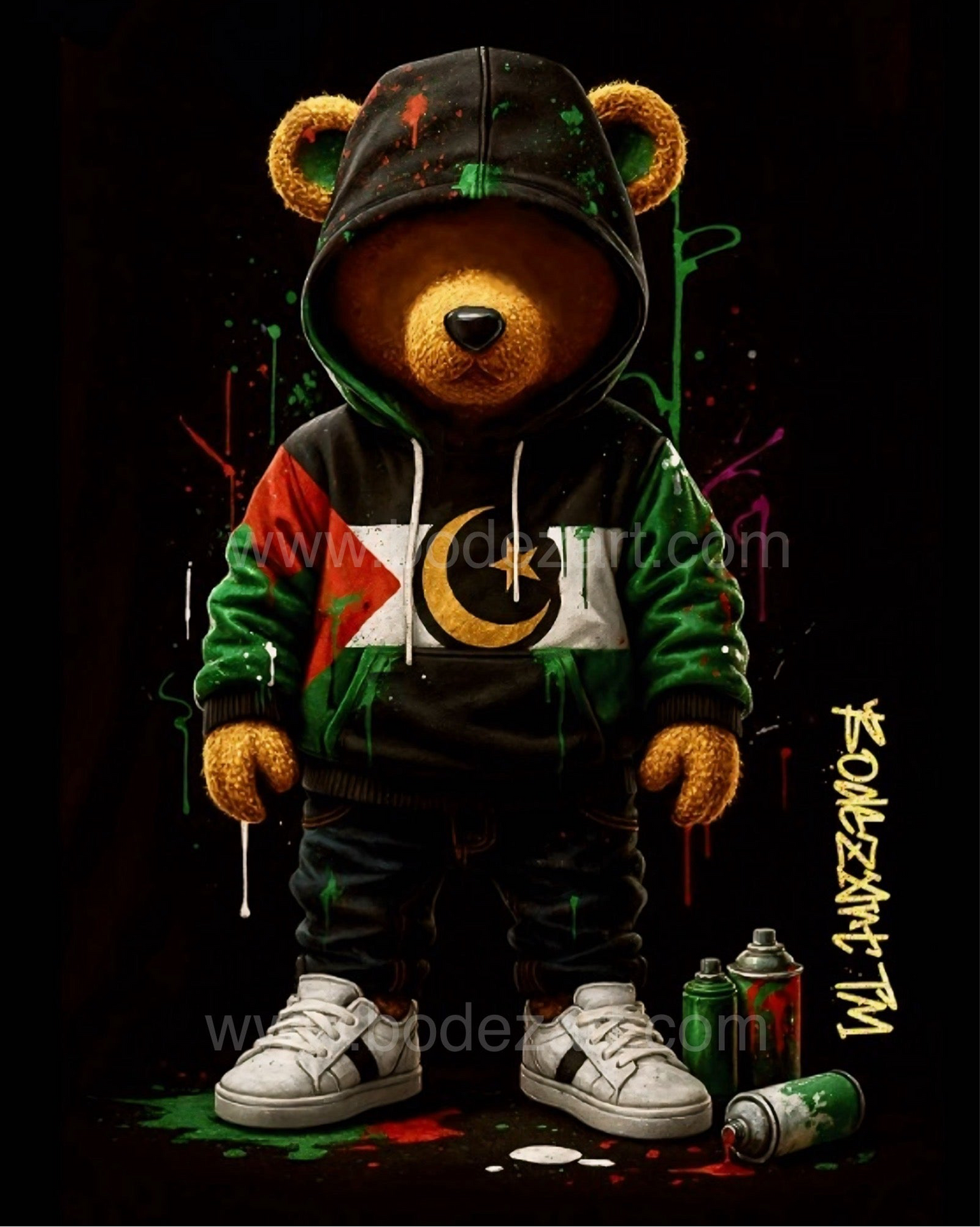 Bear Of Resistance | Poster Print.