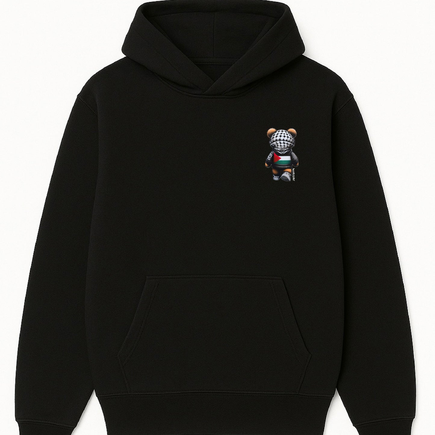Bear In Solidarity | Palestine Graffiti Hoodie