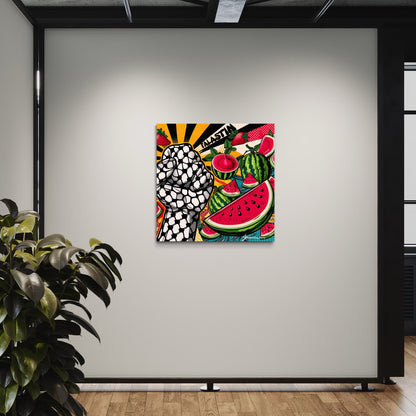 Falastin | Pop Art Canvas Print