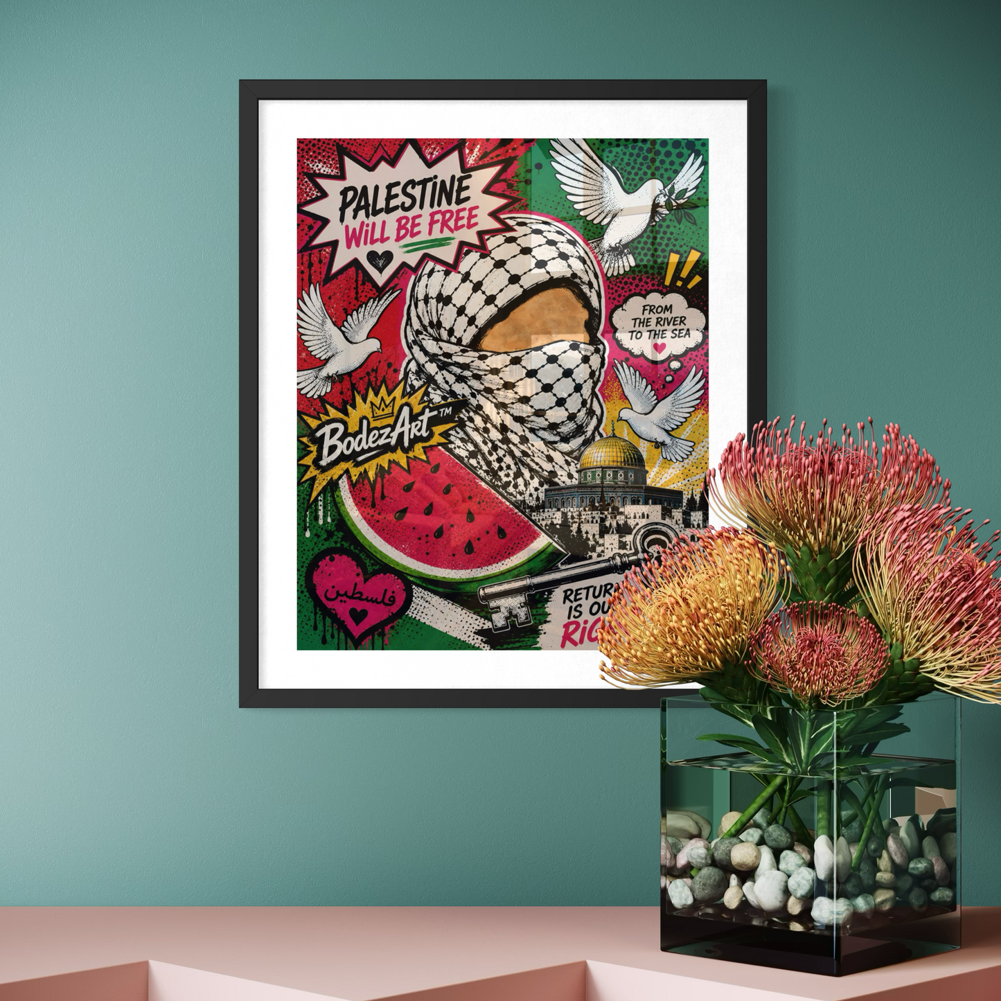 1/3 Right Of Return | Palestine Pop Art Poster Print