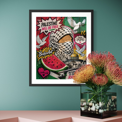 1/3 Right Of Return | Palestine Pop Art Poster Print