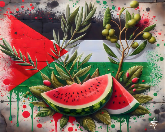 This is Palestine - Graffiti Wall Art | Poster Print