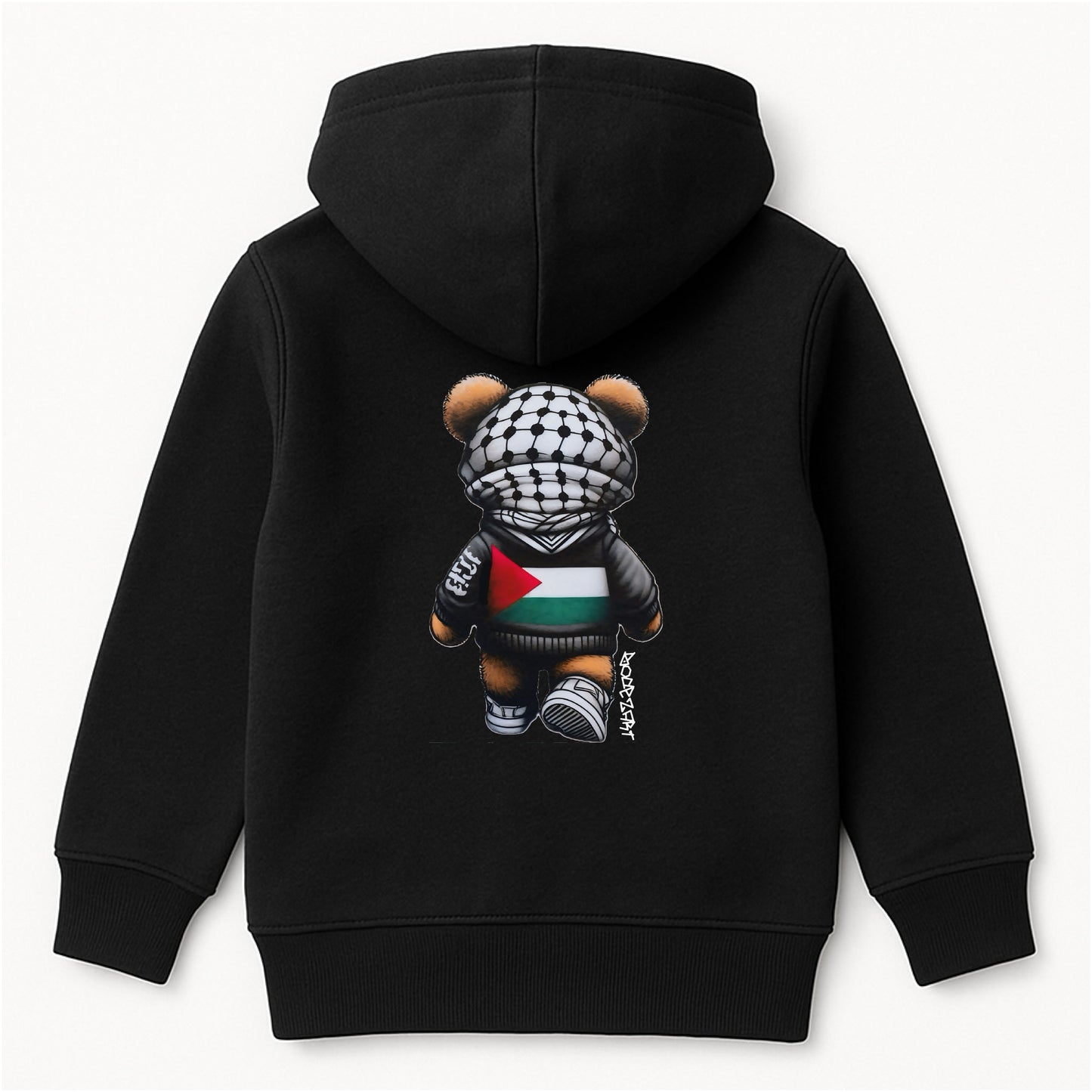 Bear In Solidarity | Palestine Kids Hoodie