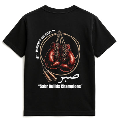 Sabr Builds Champions T-Shirt.