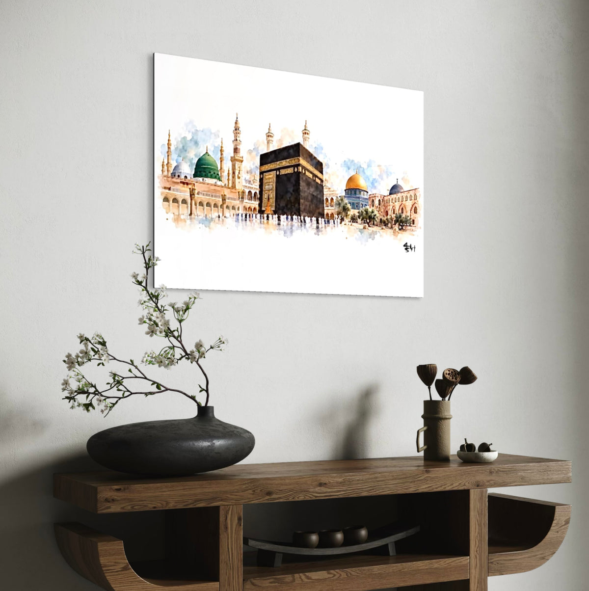 Sacred Horizons | Islamic Glass Wall Art