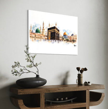 Sacred Horizons | Islamic Glass Wall Art