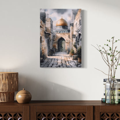 Al Quds | Watercolour - Palestine Wall Art