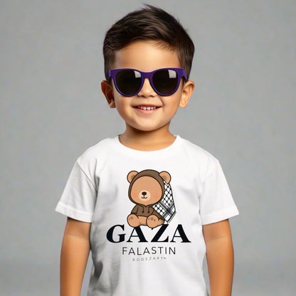 Gaza Bear | Palestine Kids T.Shirt