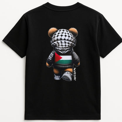 Bear In Solidarity | Palestine Graffiti T-Shirt