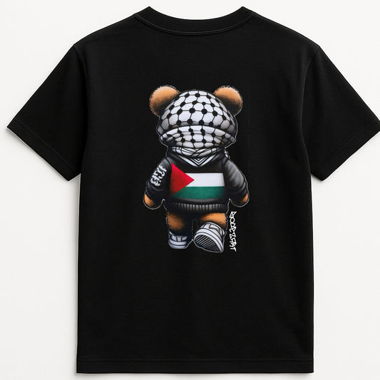 Bear In Solidarity | Palestine Graffiti T-Shirt