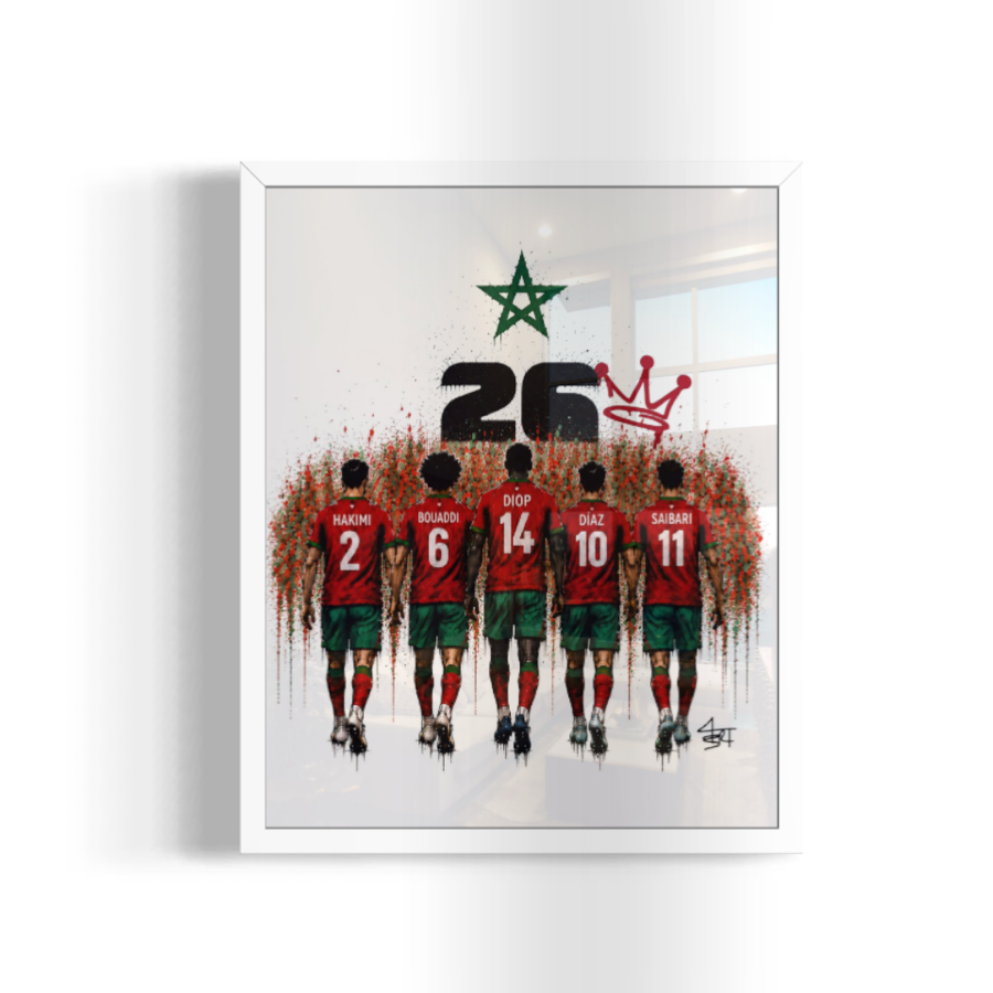 The Atlas Lions | 8X10 Framed Art Print