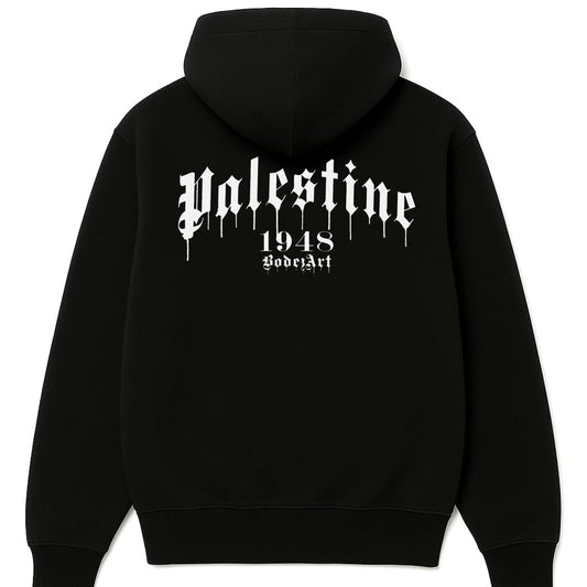 Palestine 1948 Paint Drip Hoodie