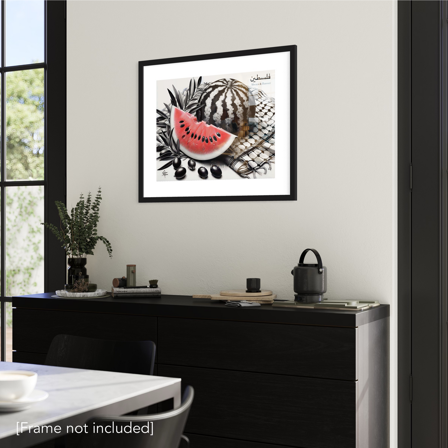 The Watermelon | Palestine Wall Art Poster Print