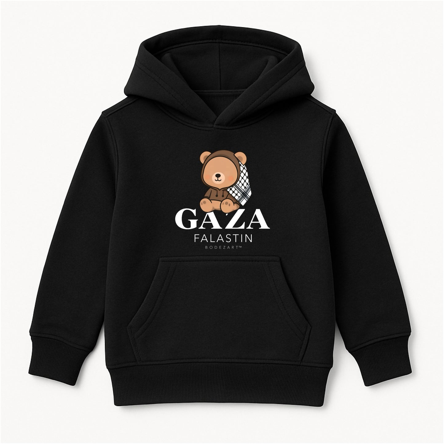 Gaza Bear | Palestine Kids Hoodie