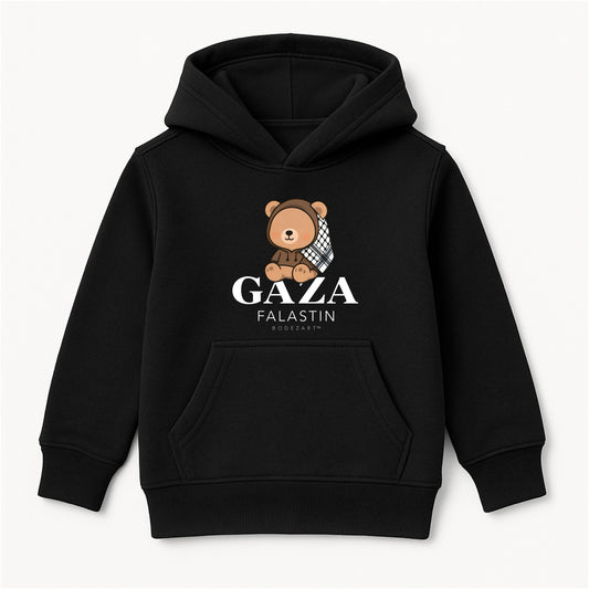 Gaza Bear | Palestine Kids Hoodie