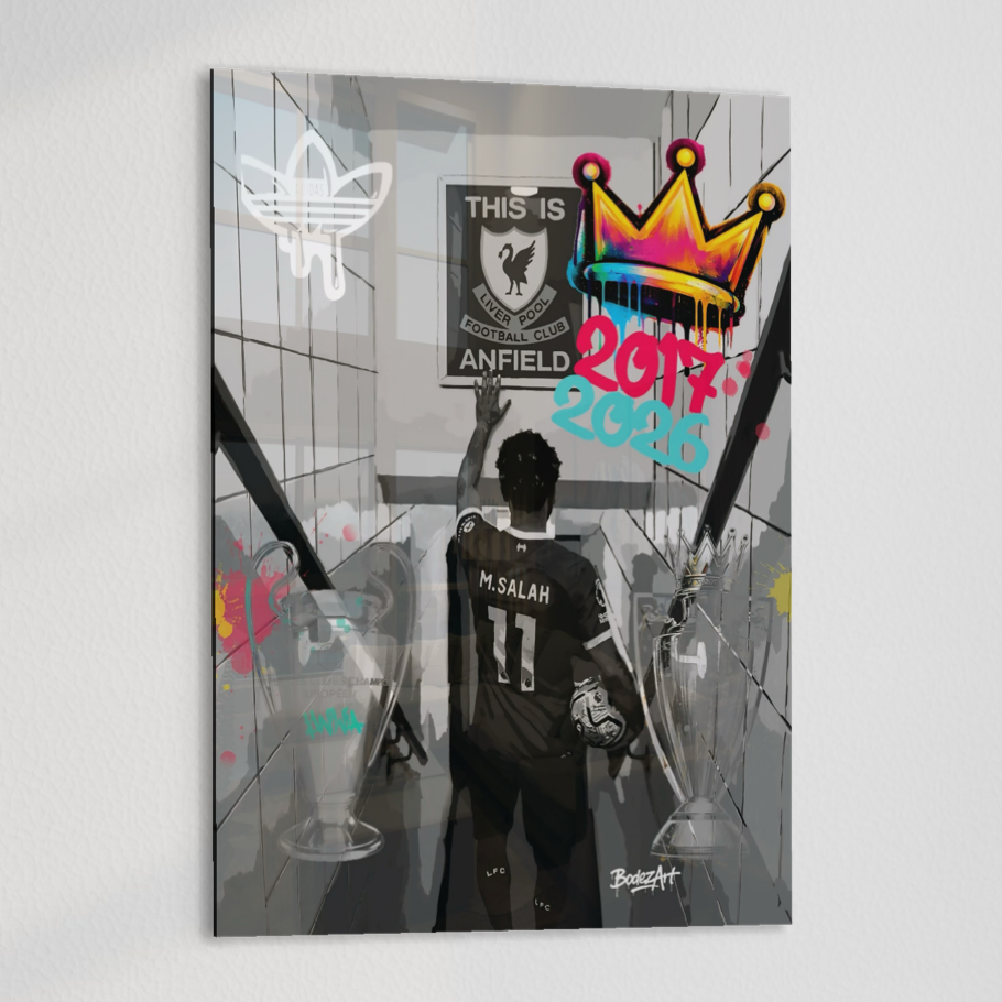 Egyptian King | Glass Wall Art