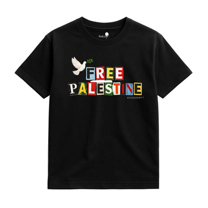 Free Palestine Kids Statement Tee.