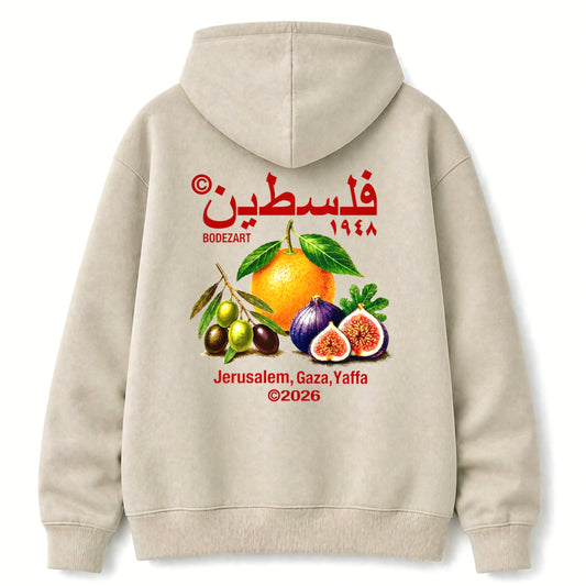 Pali Fruits | Heritage Hoodie Sand