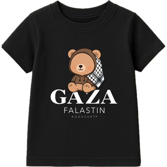 Gaza Bear | Palestine Kids T.Shirt