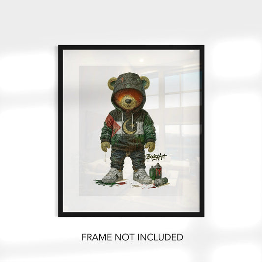 Bear Of Resistance 2 | Poster Print.
