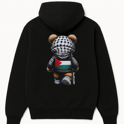 Bear In Solidarity | Palestine Graffiti Hoodie