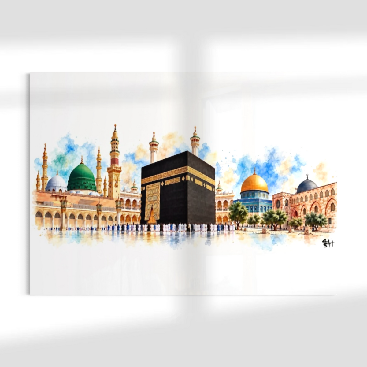 Sacred Horizons | Islamic Glass Wall Art