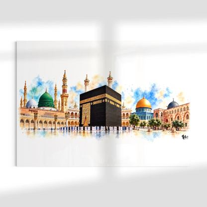 Sacred Horizons | Islamic Glass Wall Art