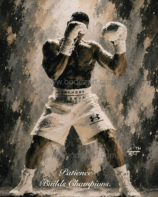 Sabr | Patience Builds Champions Poster Print