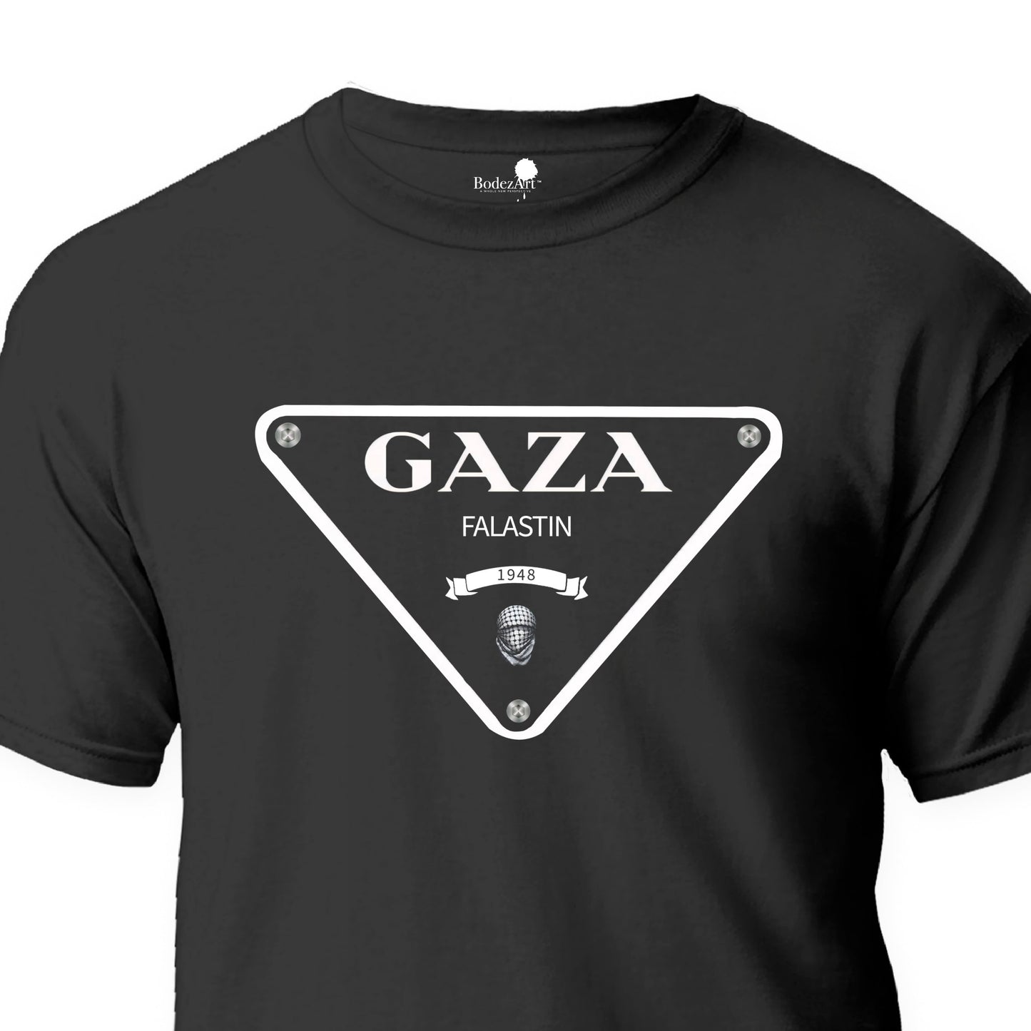 Classic Designer Inspired GAZA/FALASTIN | Short Sleeve T-Shirt