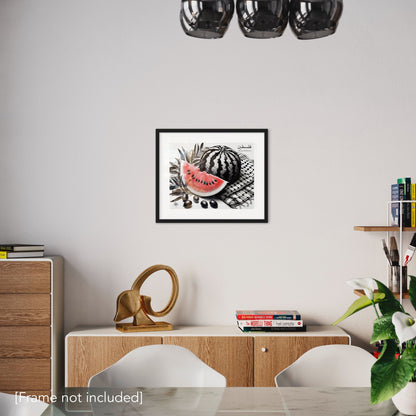 The Watermelon | Palestine Wall Art Poster Print