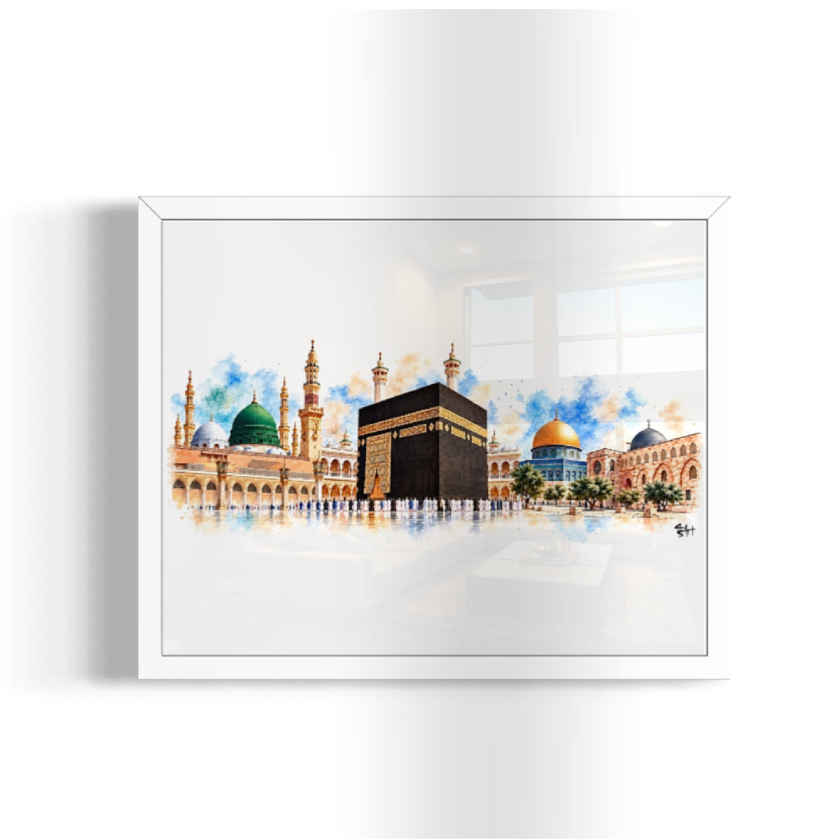 Sacred Horizons | 8x10 Islamic Watercolour Art Print
