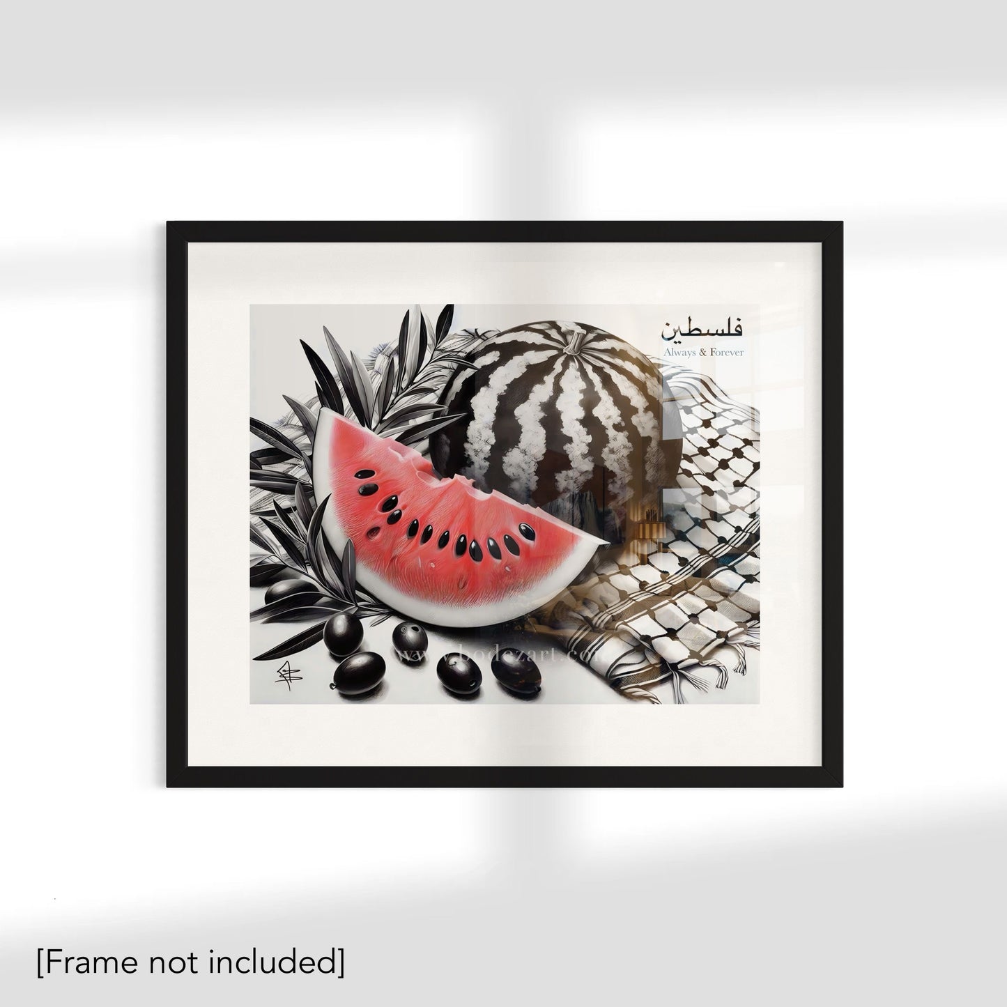 The Watermelon | Palestine Wall Art Poster Print