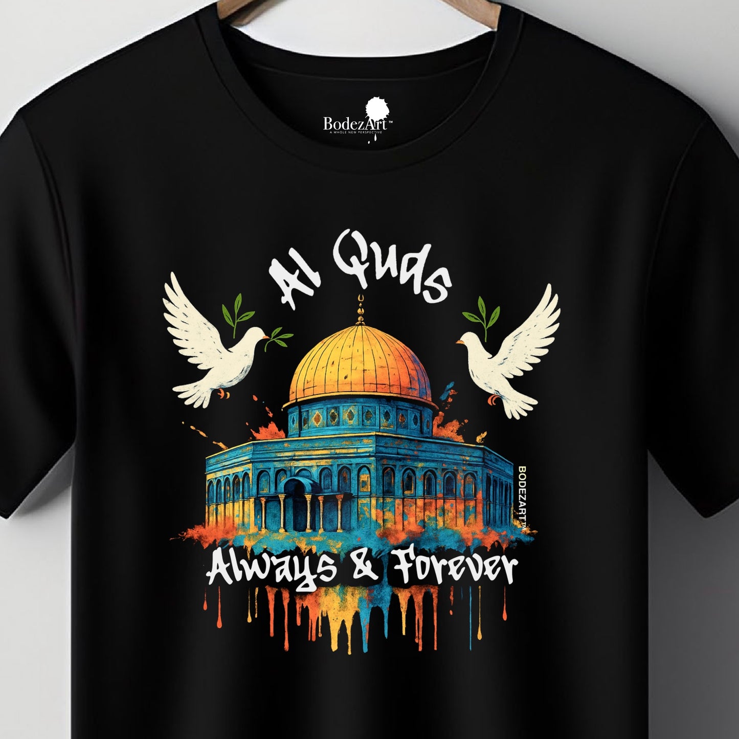 Al Quds - Always & Forever | Palestine Short Sleeve T-Shirt