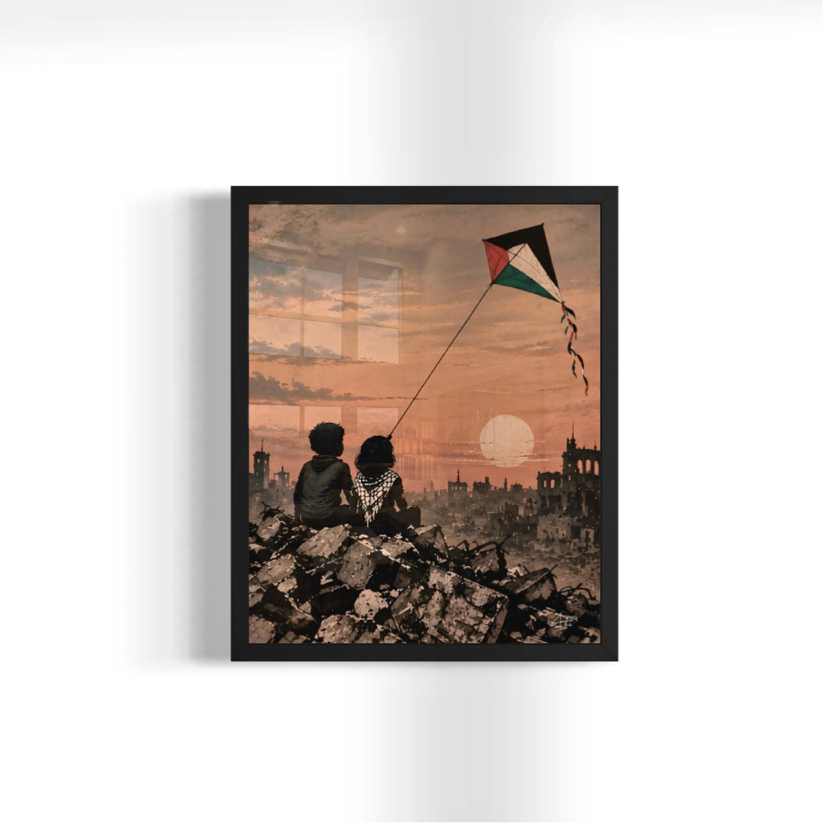 Still We Rise | 8x10  Palestine Solidarity Art Print